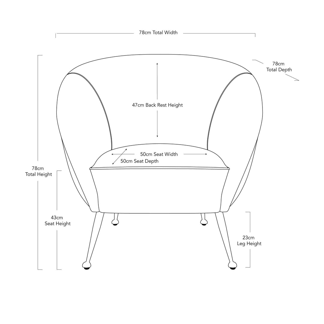 Palermo Tub Chair Boucle