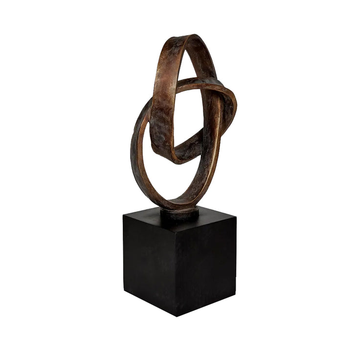 Bronze Entwine Sculpture