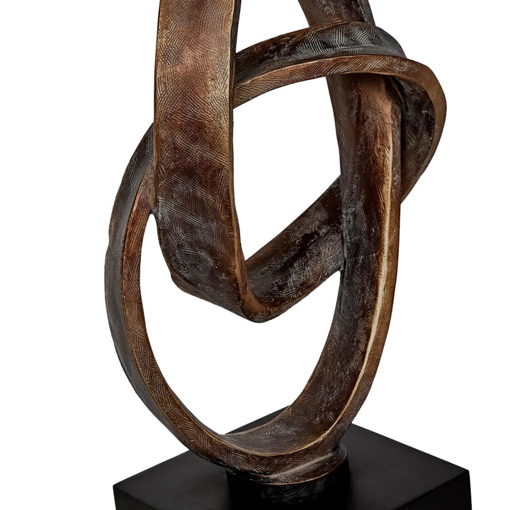 Bronze Entwine Sculpture