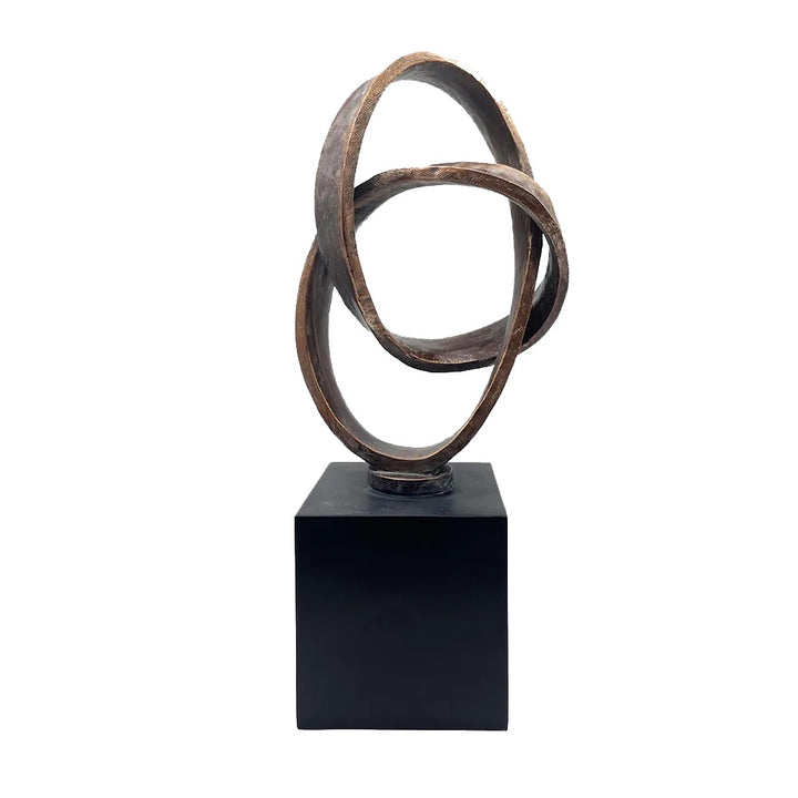 Bronze Entwine Sculpture