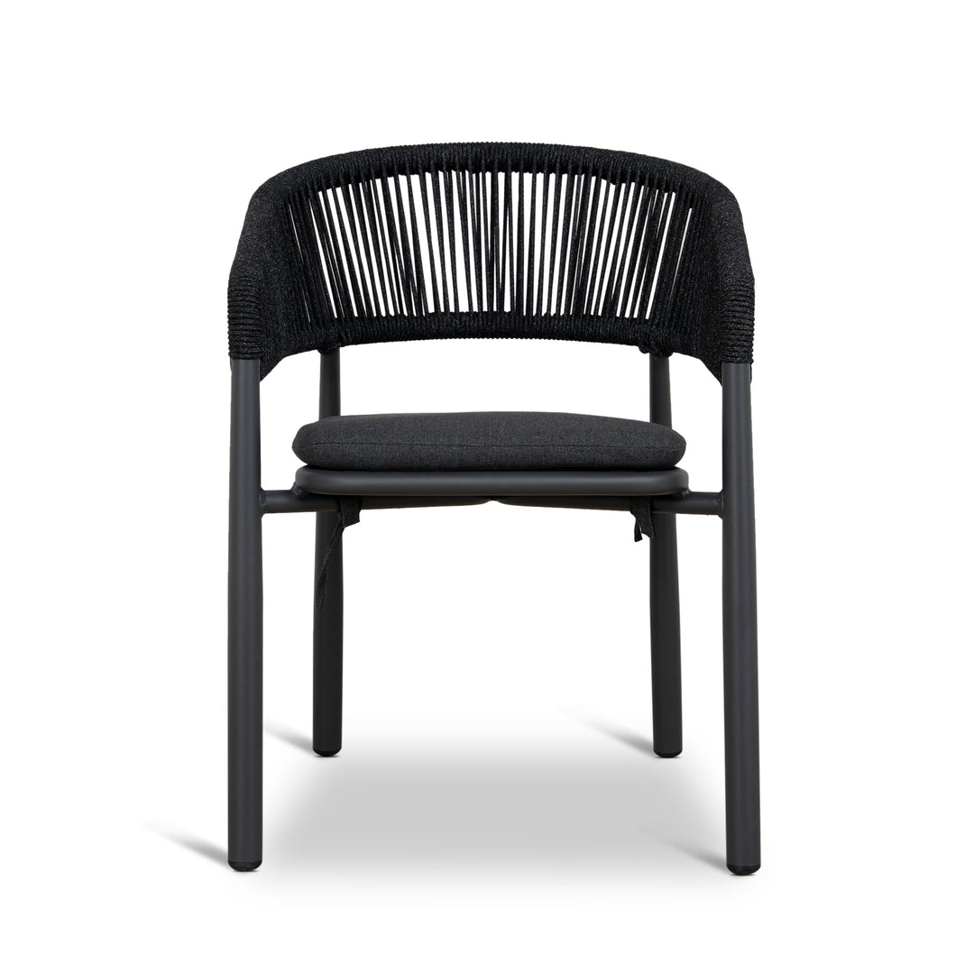 CDC10303-ID Outdoor Dining Chair - Charcoal (Set of 2)