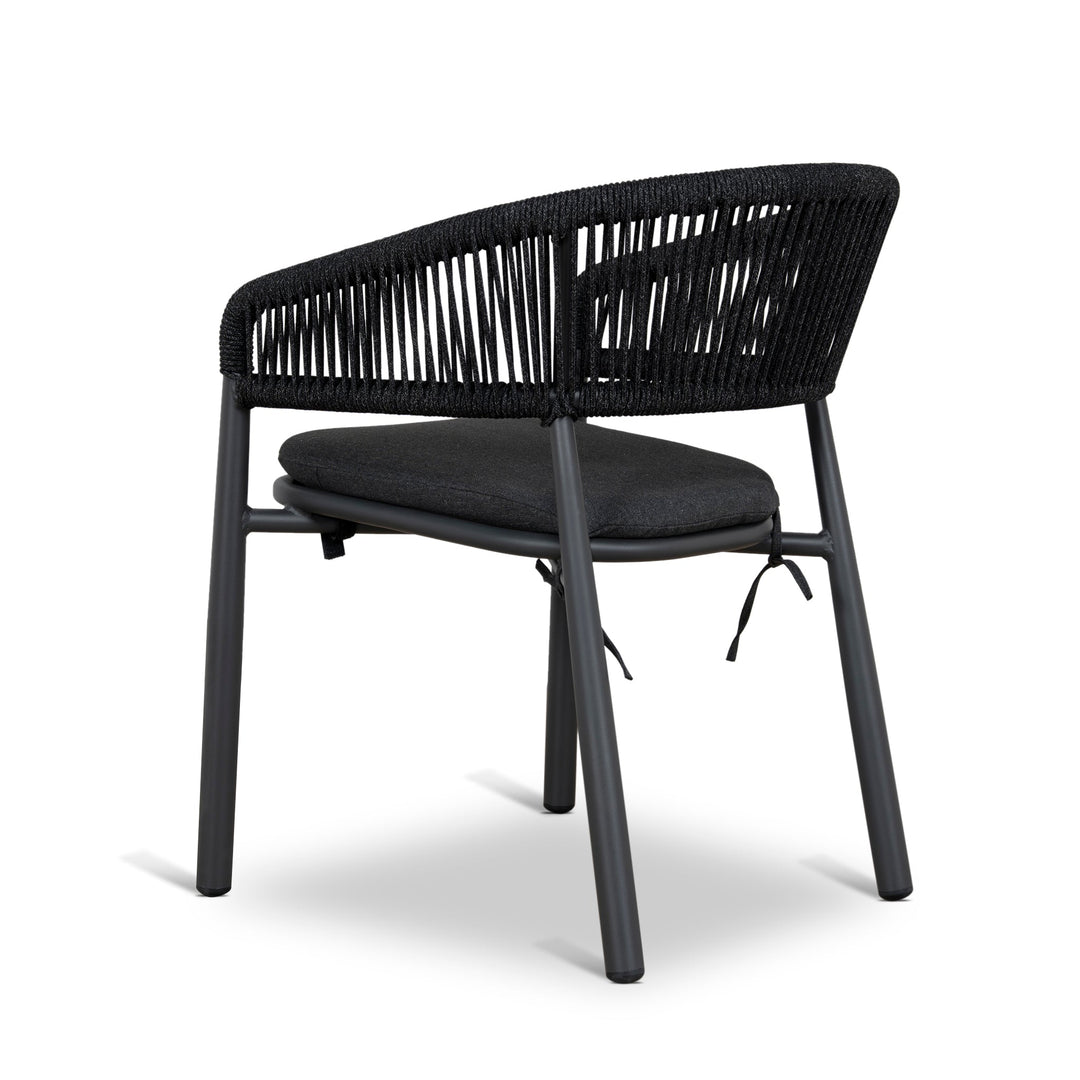 CDC10303-ID Outdoor Dining Chair - Charcoal (Set of 2)