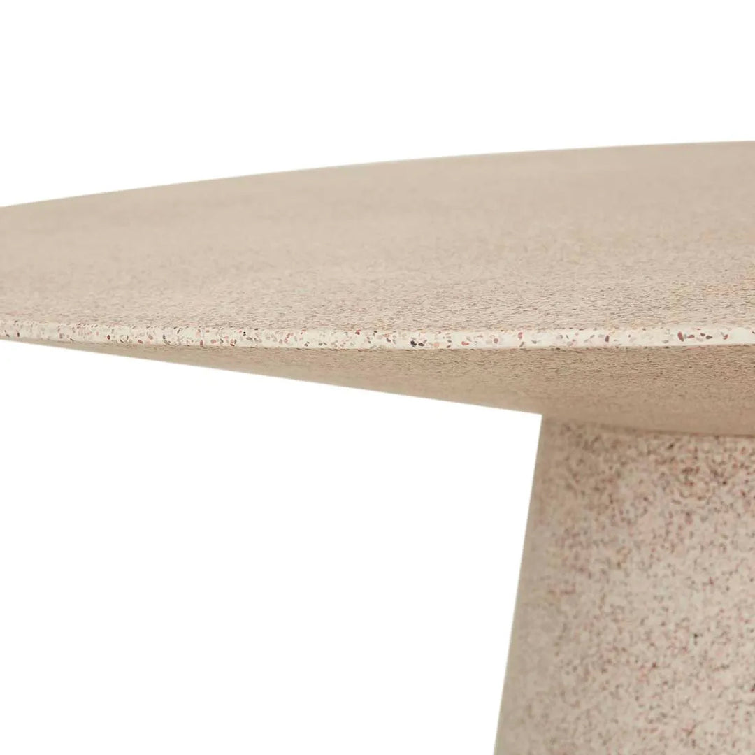 Livorno Dining Table Warm Sand