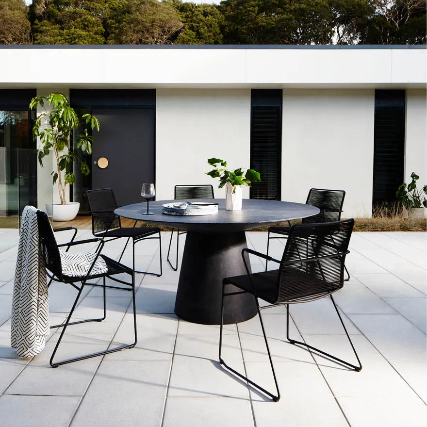 Livorno Dining Table Black