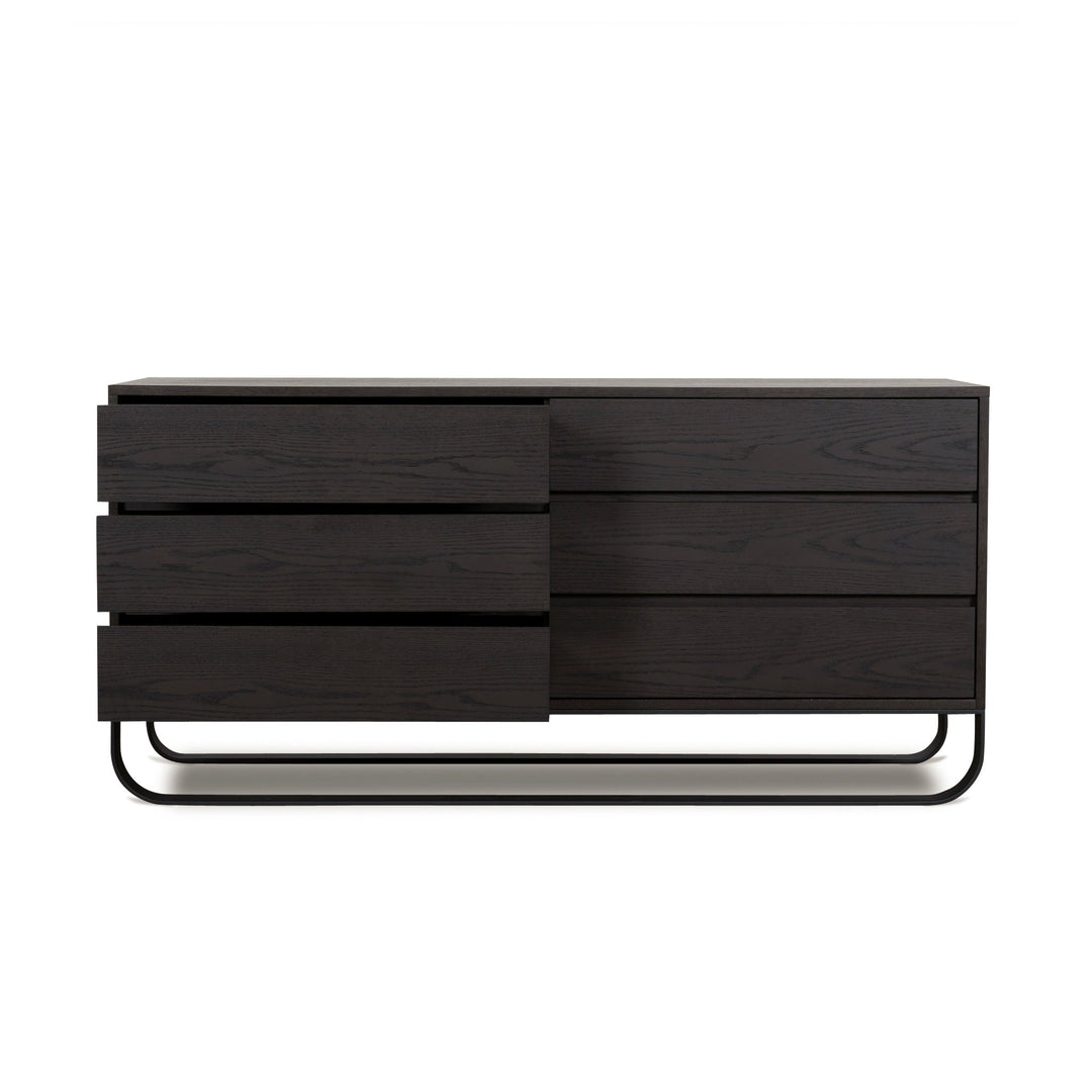 Arden 1.6m Dresser Unit Dark Walnut