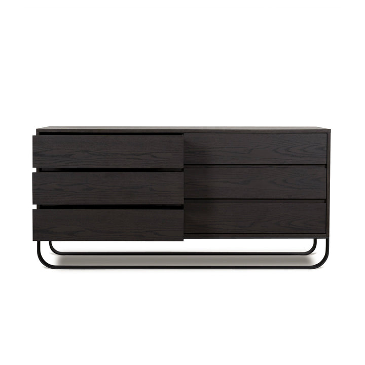 Arden 1.6m Dresser Unit Dark Walnut