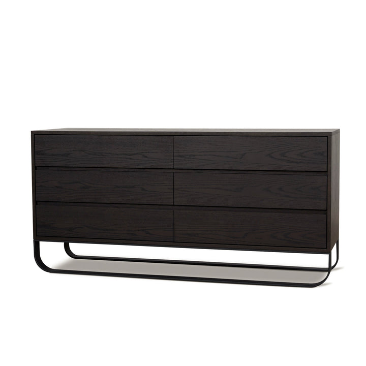 Arden 1.6m Dresser Unit Dark Walnut