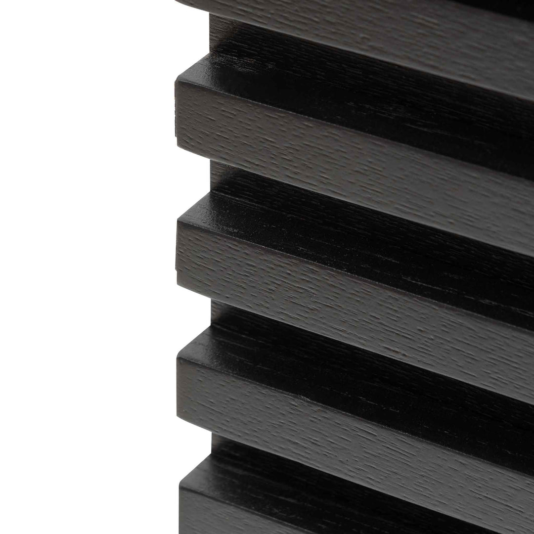 Domani 2.2m Buffet Unit Textured Espresso Black