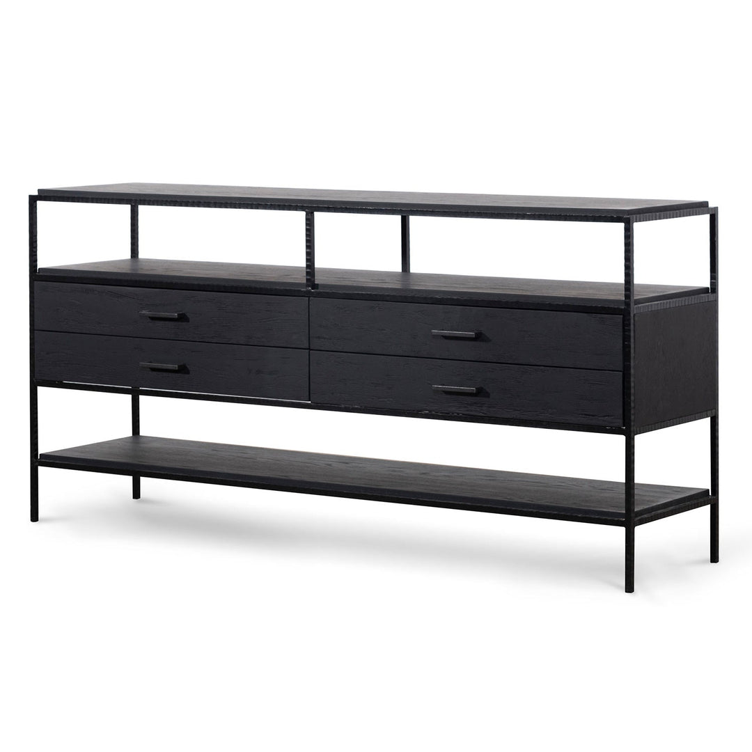 Inkline Sideboard Unit 1.6m Black