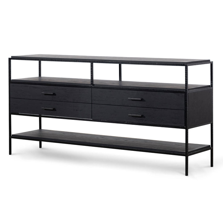 Inkline Sideboard Unit 1.6m Black