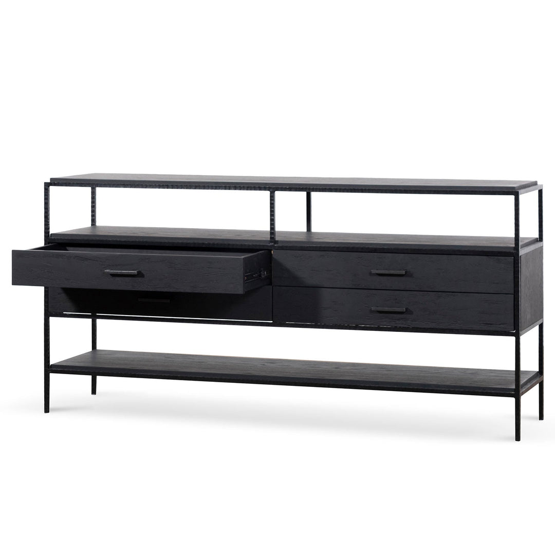Inkline Sideboard Unit 1.6m Black