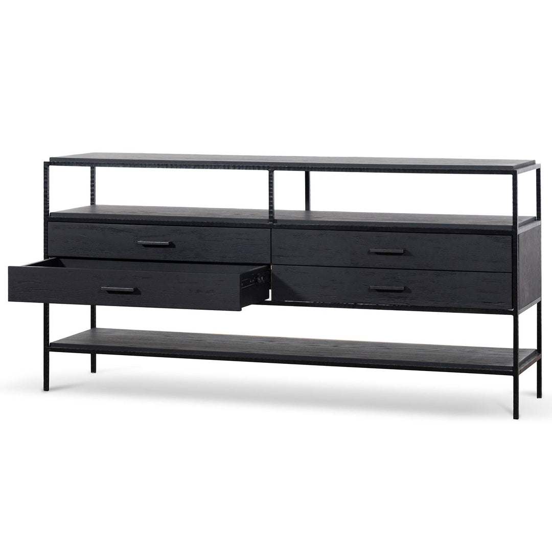 Inkline Sideboard Unit 1.6m Black