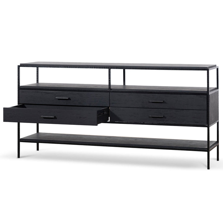 Inkline Sideboard Unit 1.6m Black