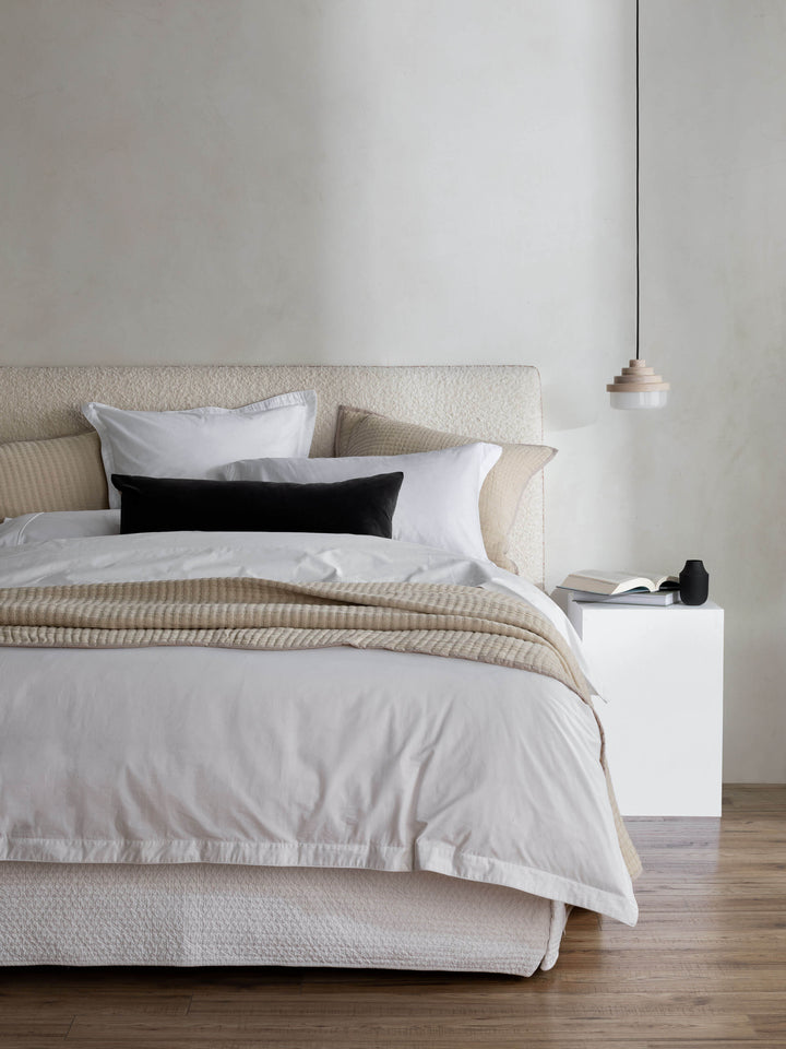 Etro Graphite Lumbar Velvet Cushion