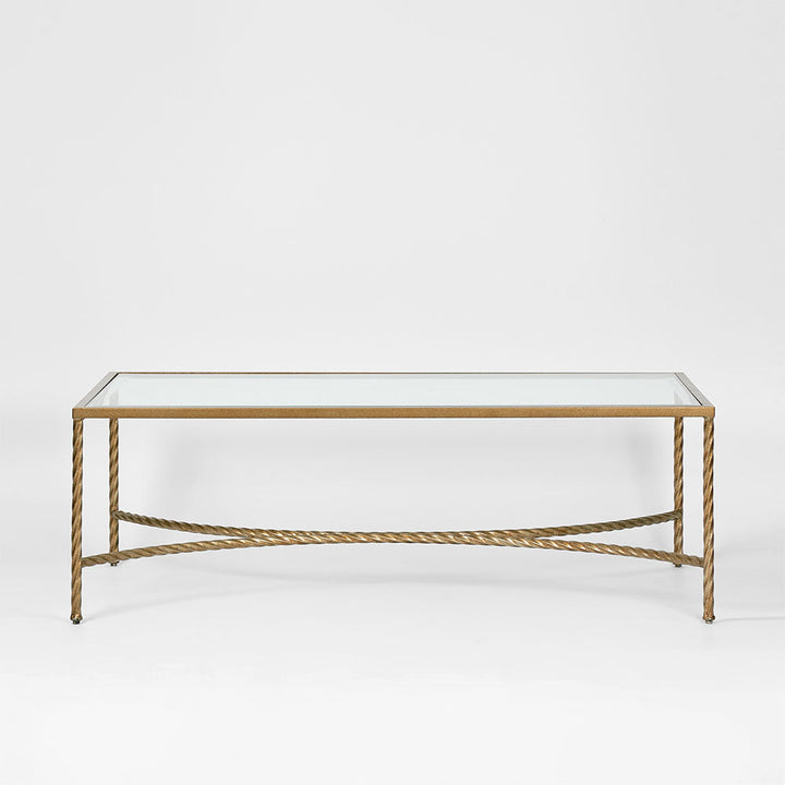 Palais Rectangular Coffee Table Gold