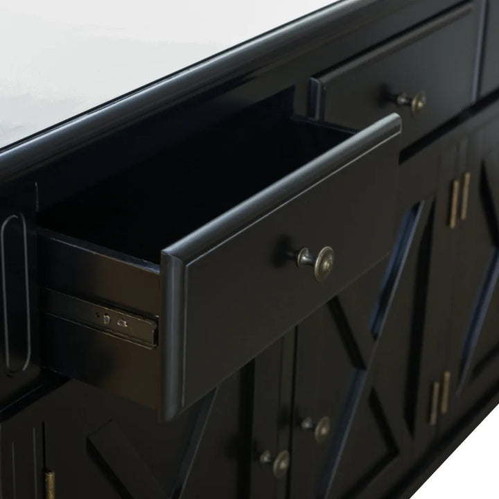 Lipari 4 Buffet Black