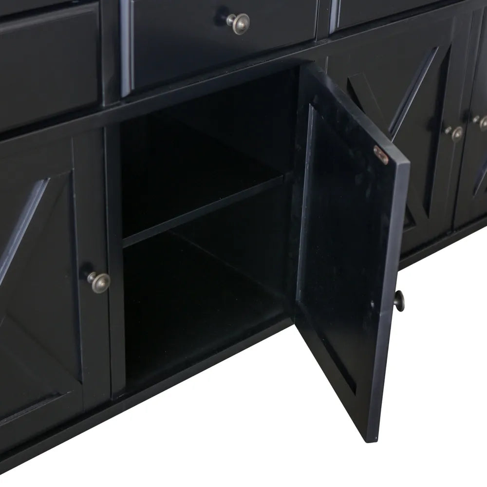 Lipari 4 Buffet Black