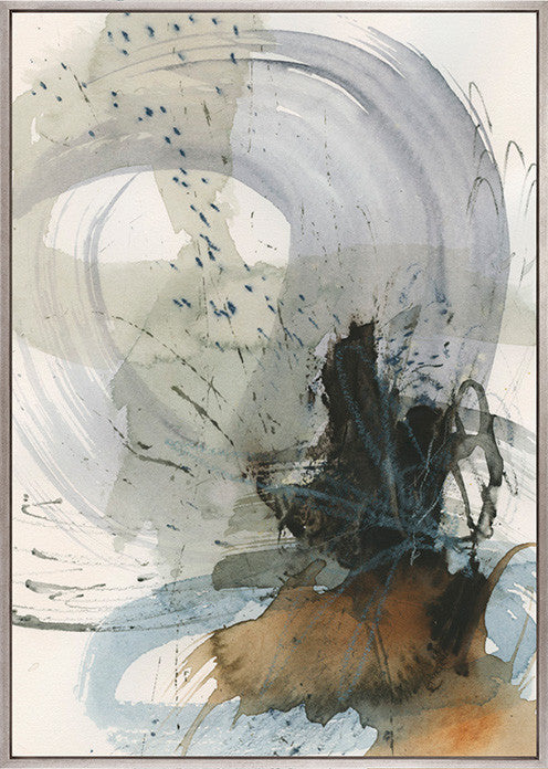Urban Burst Platinum hand-finished canvas artwork