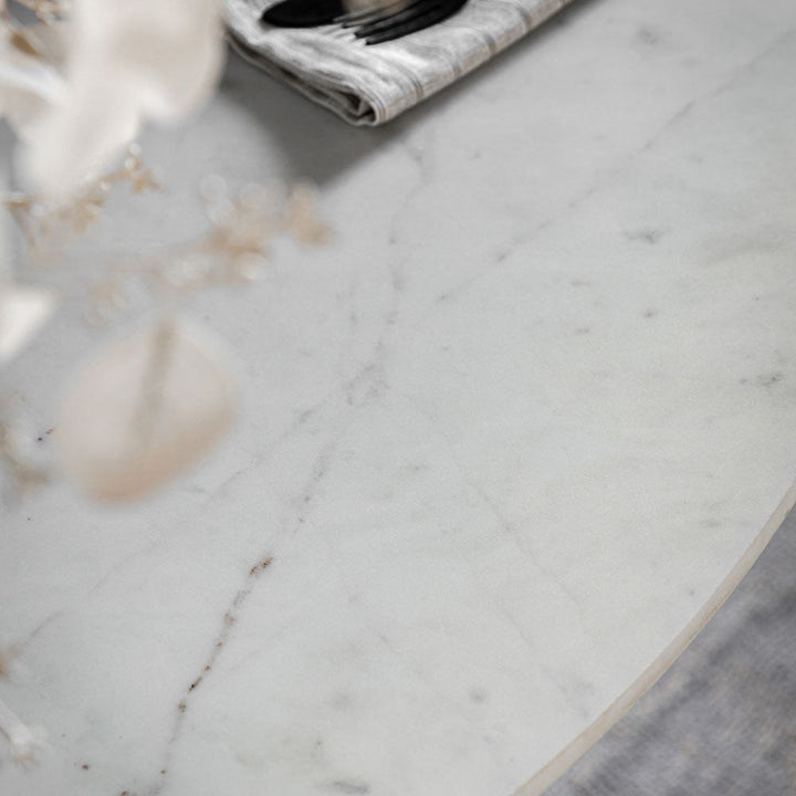 Marmo Round Dining Table 110x110x75cm