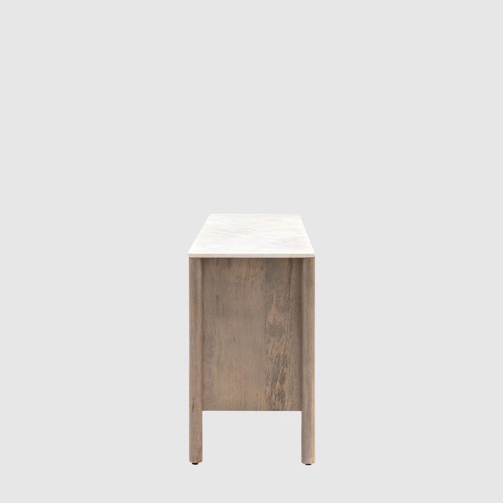 Marmo 3 Door Sideboard 1516x450x750mm