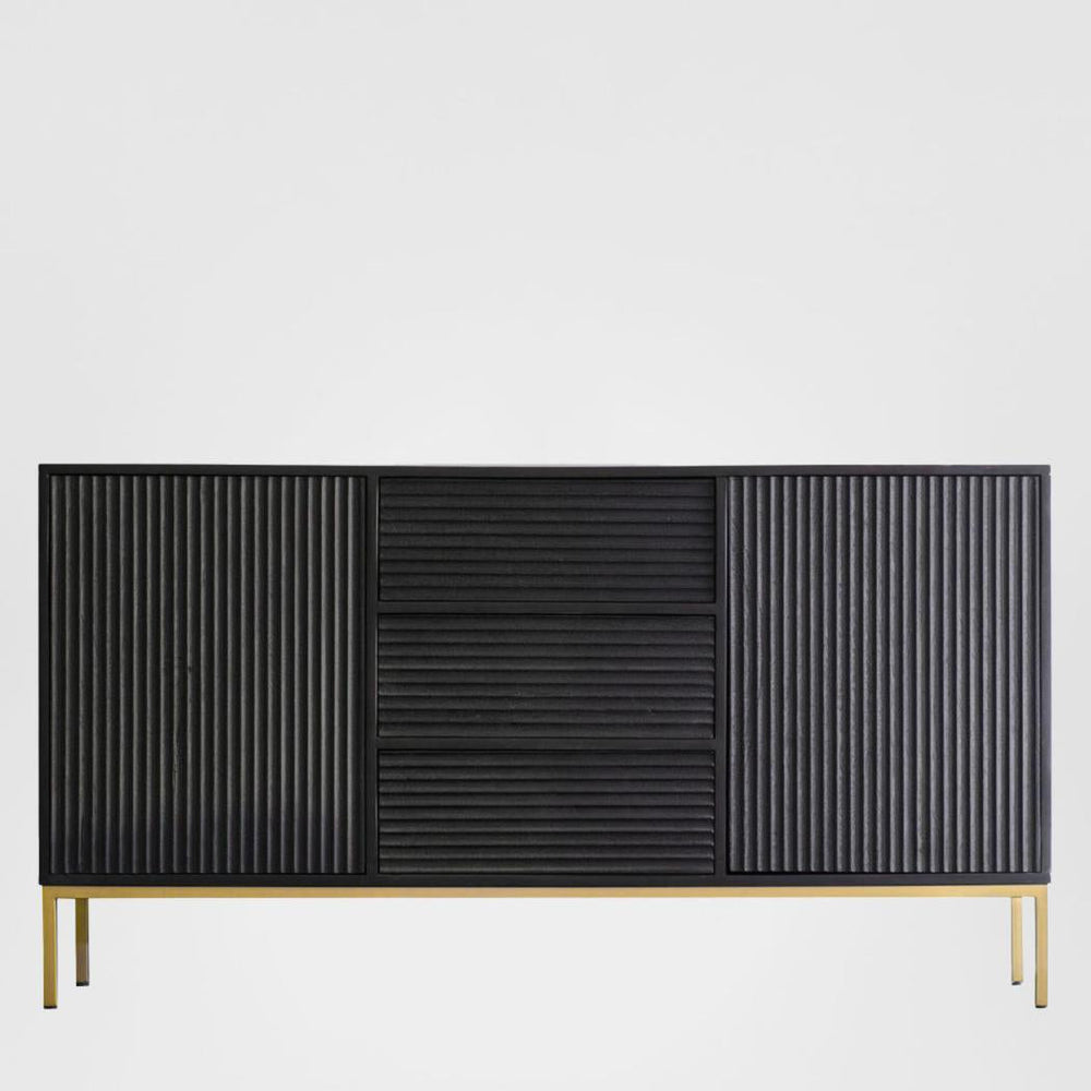 Ripple 2 Door 3 Drawer Sideboard 1500x400x810mm