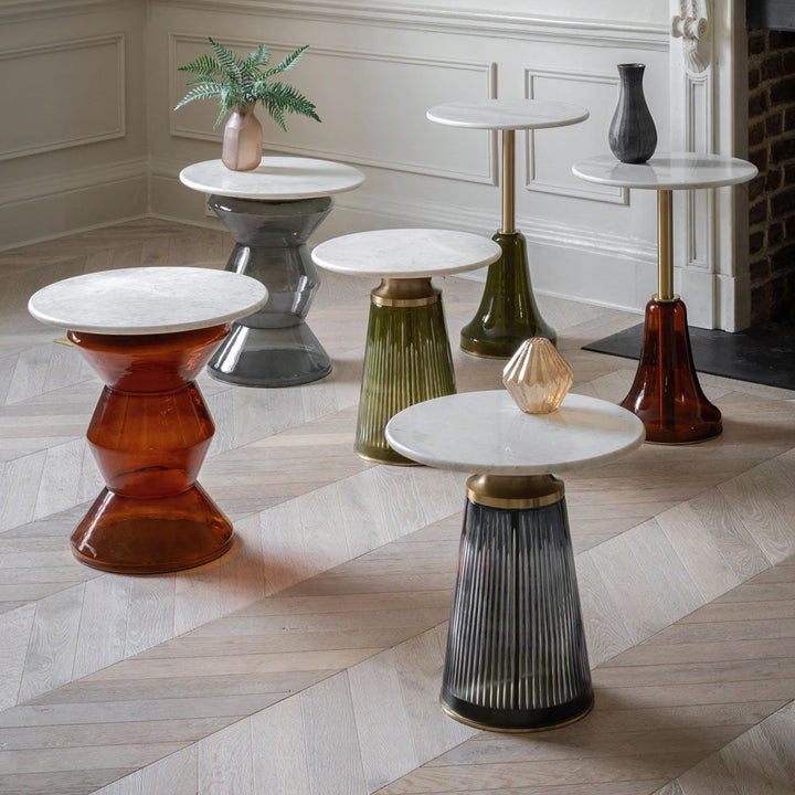 Seville Side Table Blue 460x460x460mm