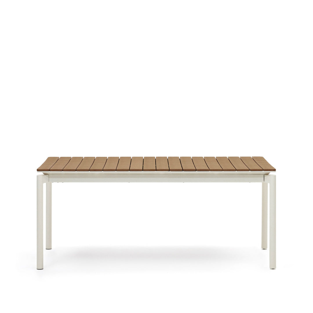 Cayman White 180-240cm Extendable Table