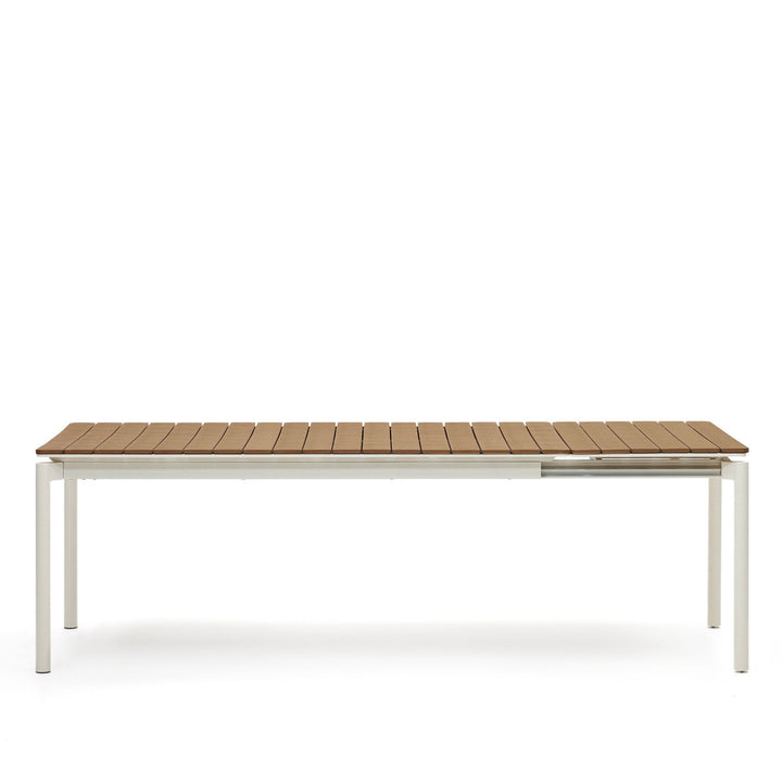 Cayman White 180-240cm Extendable Table