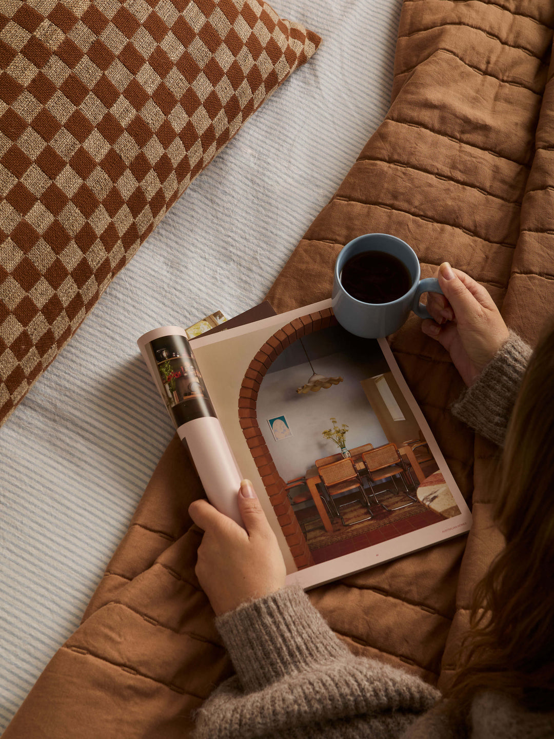 Celeste Sky Linen & Cotton Sheet Set