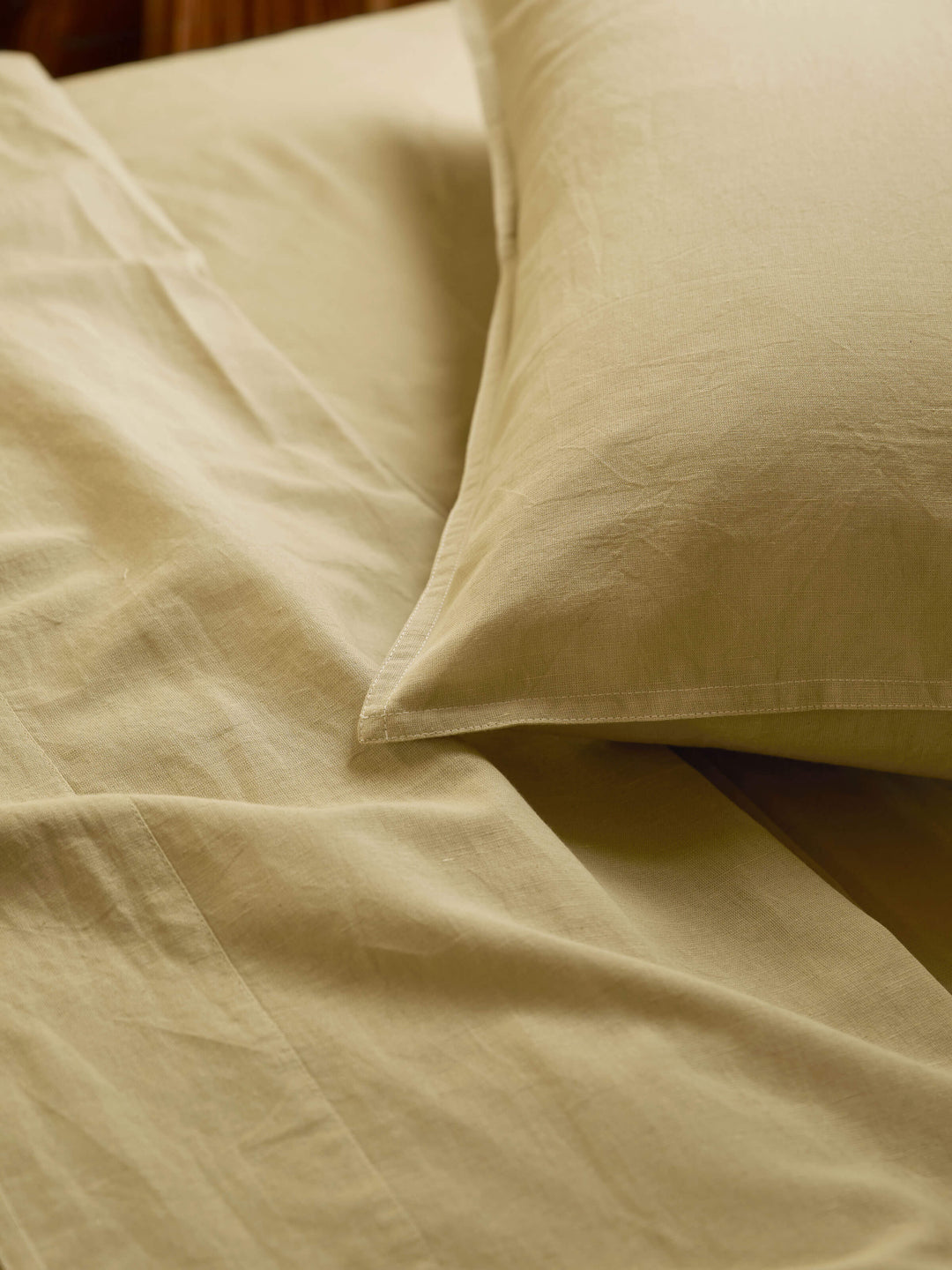 Eve Pear Linen & Cotton Sheet Set