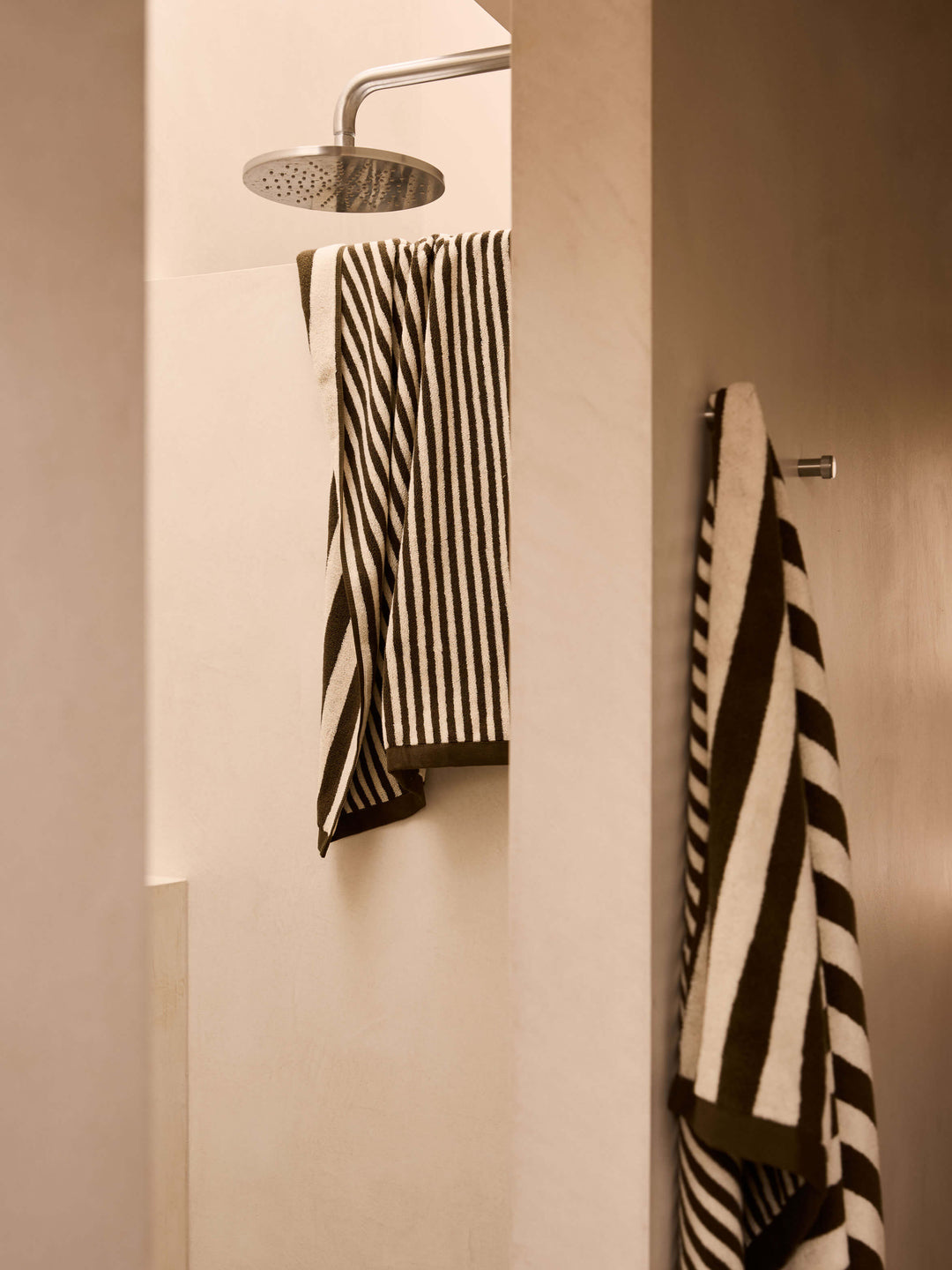 Raye Olive Towels