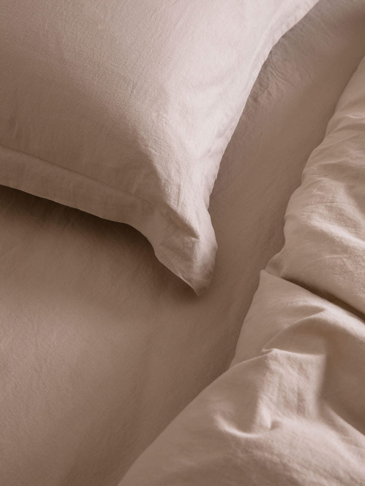 Avenue Oatmeal Linen & Cotton Pillowcases