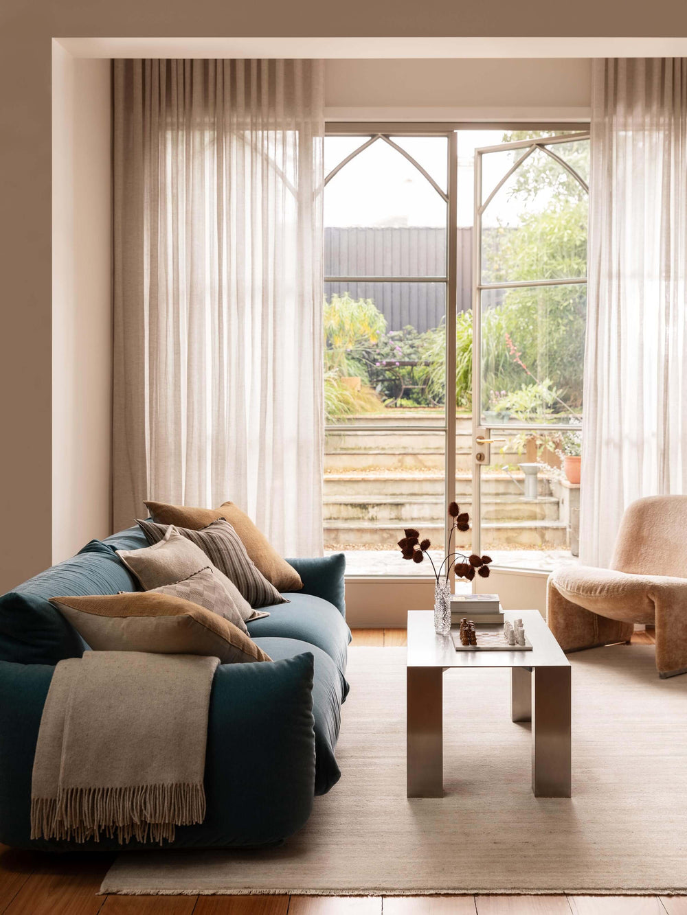 Rome Bronze Pure Linen Cushion