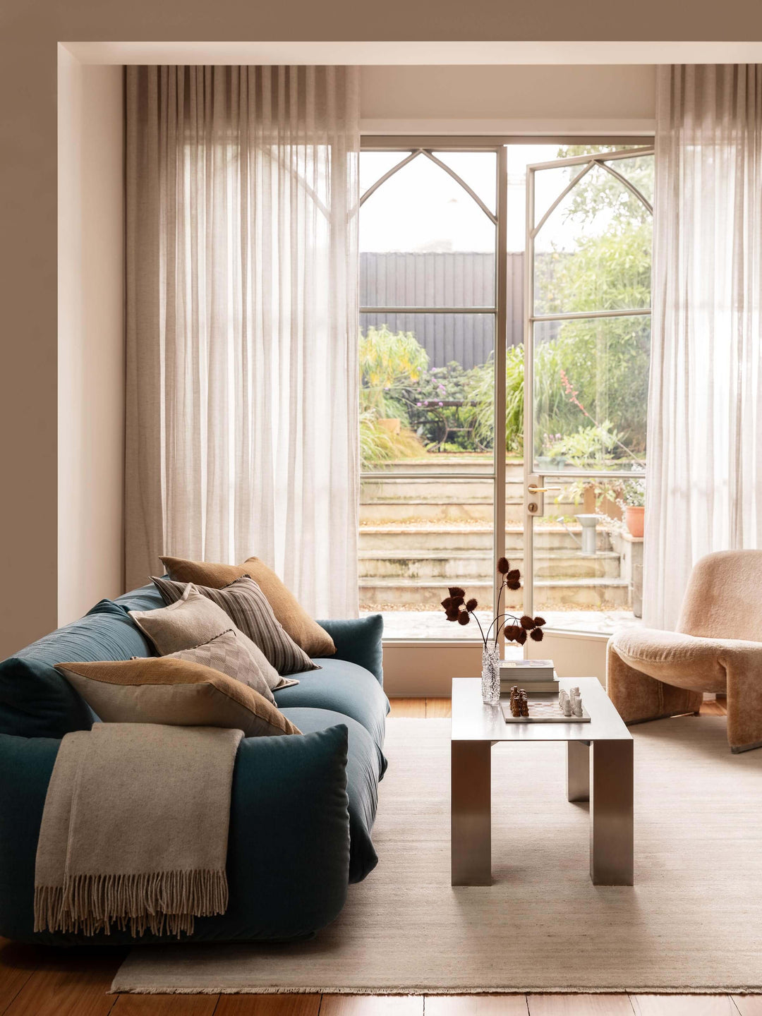 Rome Bronze Pure Linen Cushion