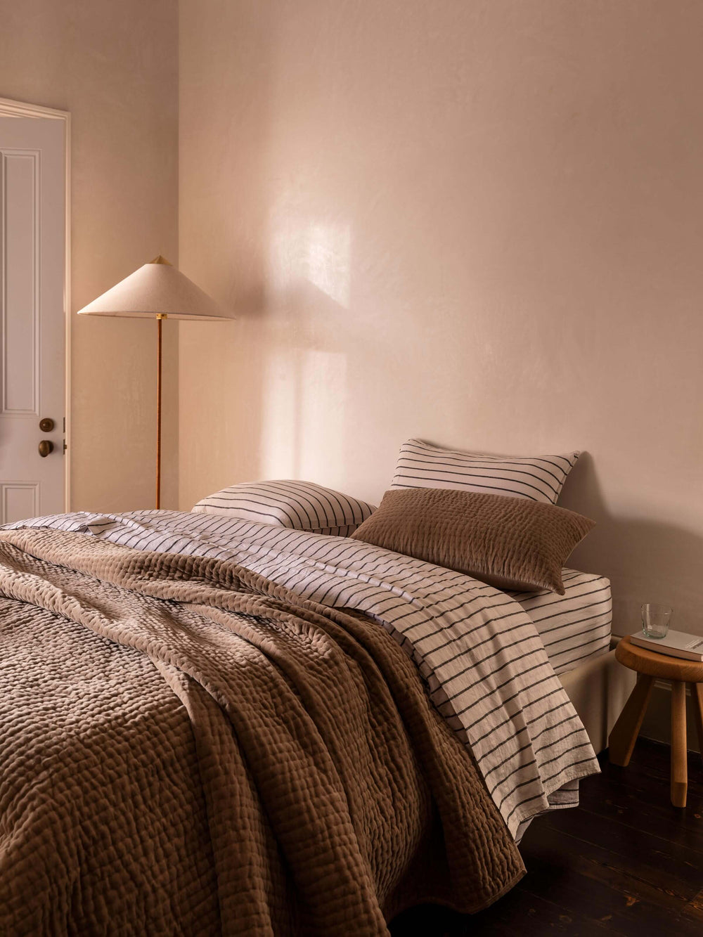 Loft Graphite Linen & Cotton Sheet Set