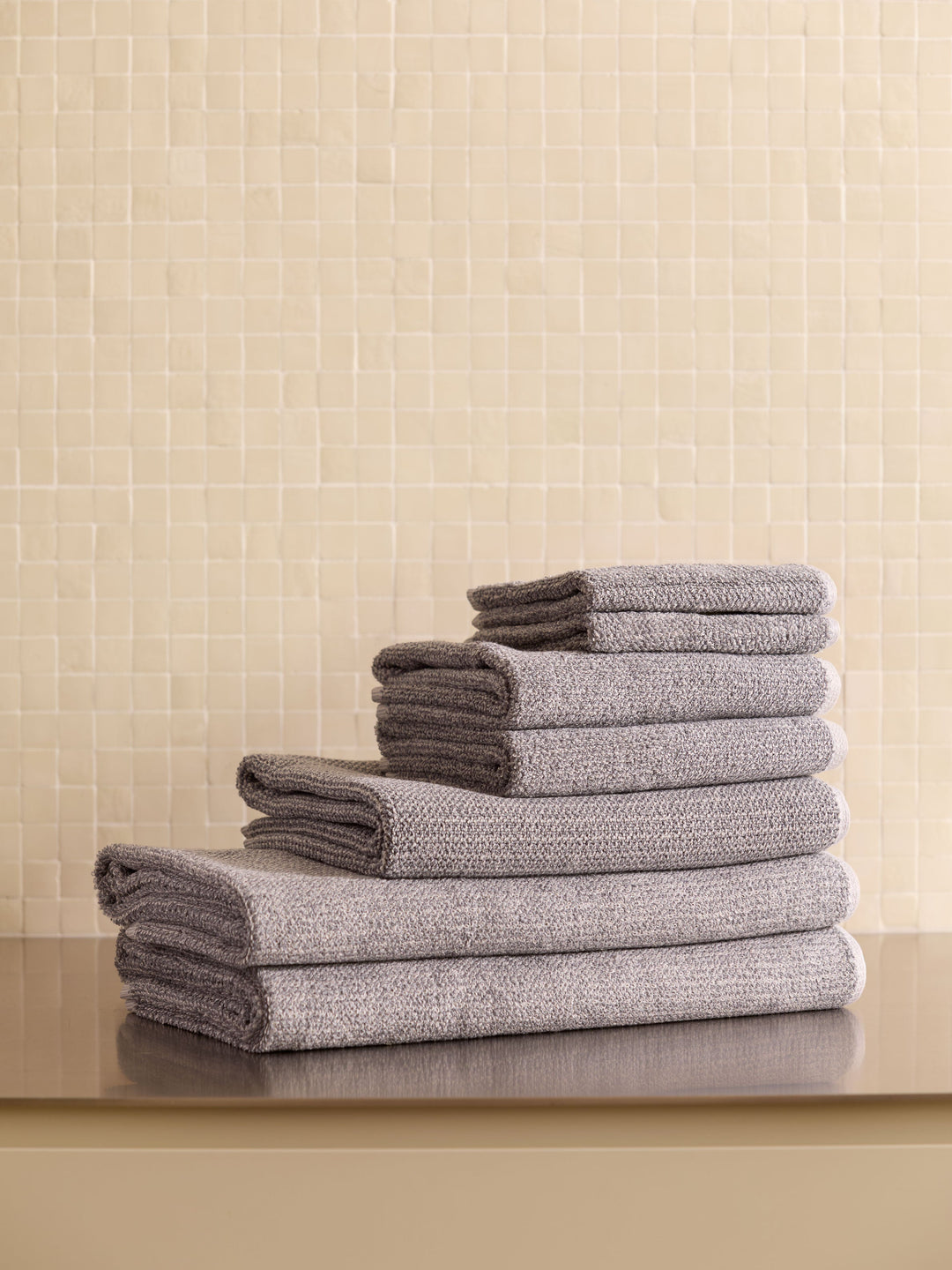 Tweed Grey Towels