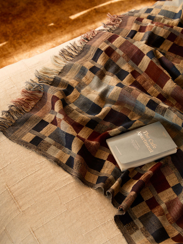 Palermo Natural French Linen Bedcover