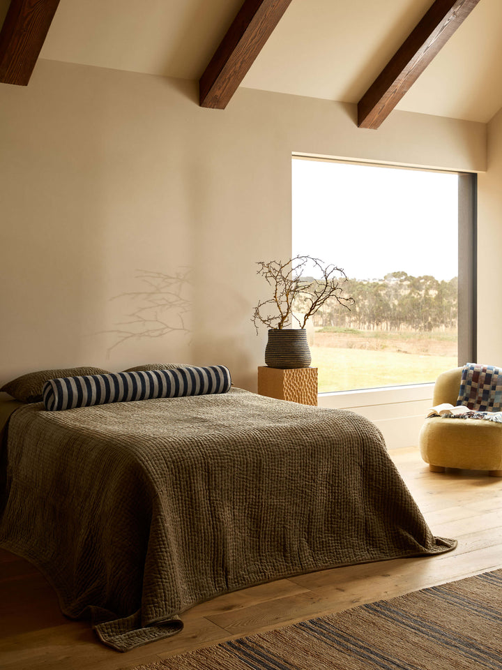 Hadley Wool & Silk Throw