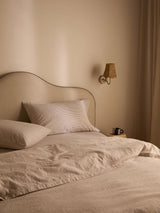 Celeste Khaki Linen & Cotton Duvet Cover Set