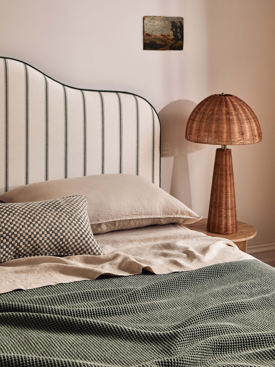 Mondo Oatmeal Organic French Linen Sheet Set
