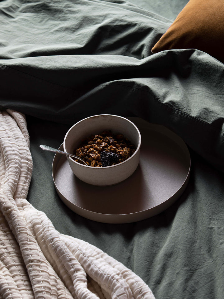 Nordic Eucalypt Portuguese Cotton Sheet Set