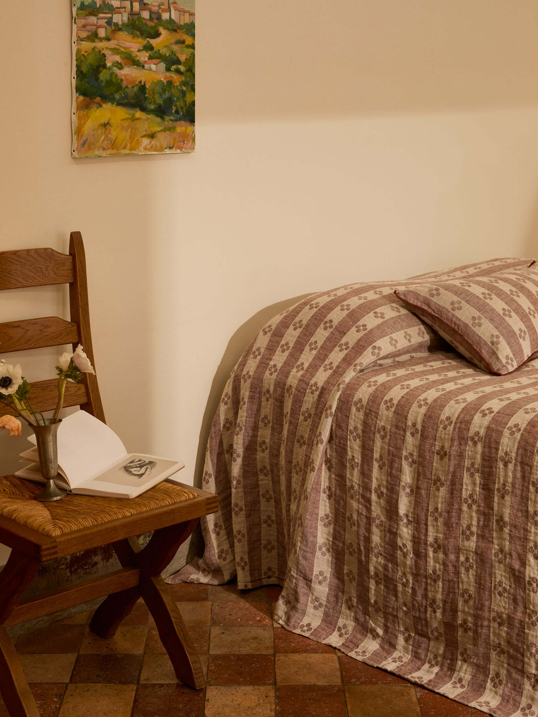 Colette Heavy Linen Bedcover