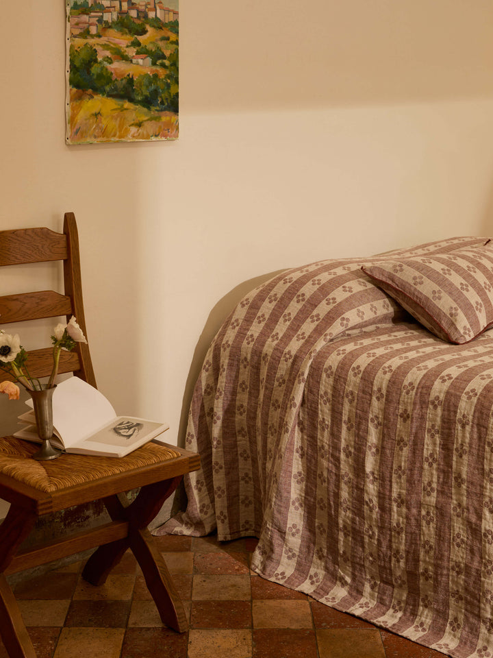 Colette Heavy Linen Bedcover