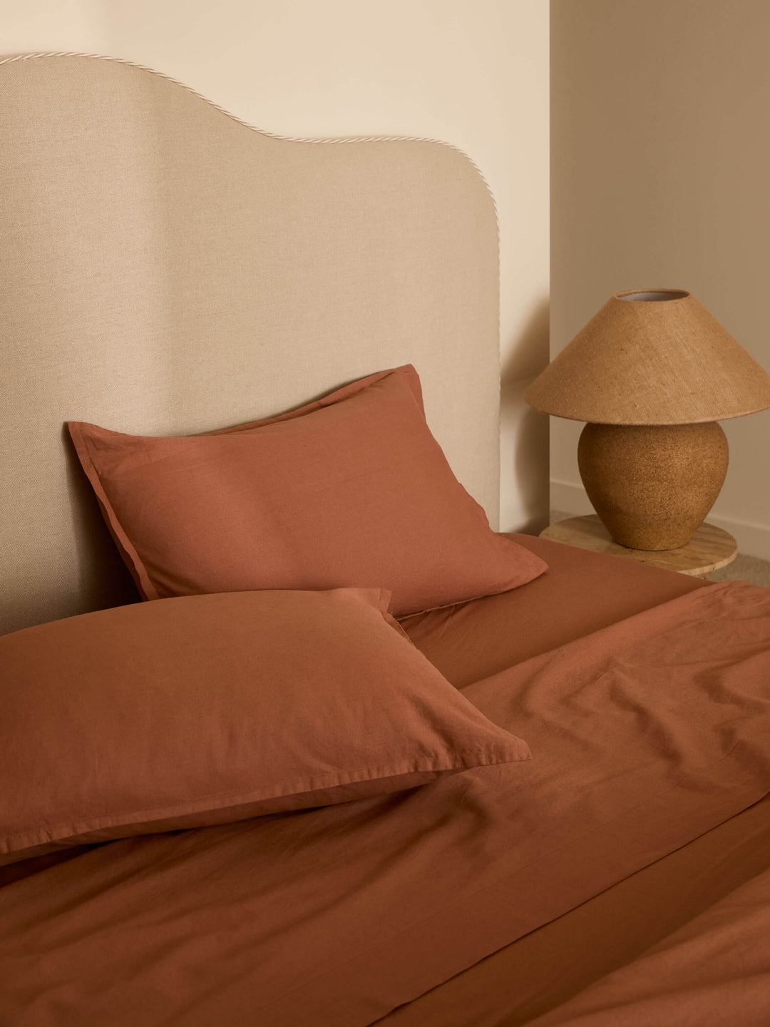 Avenue Clay Linen & Cotton Sheet Set