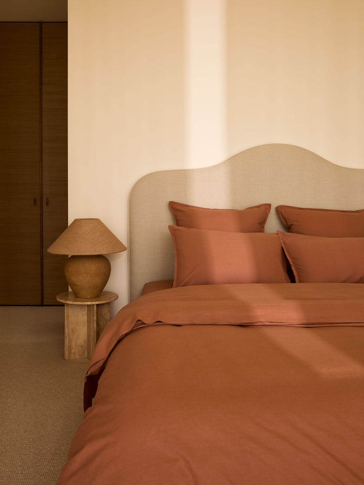 Avenue Clay Linen & Cotton Pillowcases