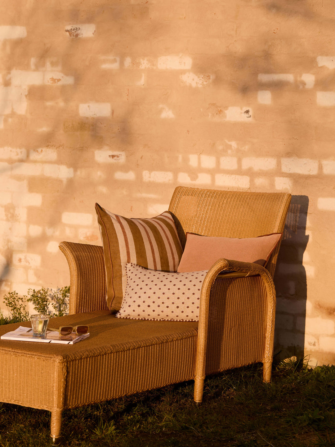 Romy Clay Linen & Cotton Cushion