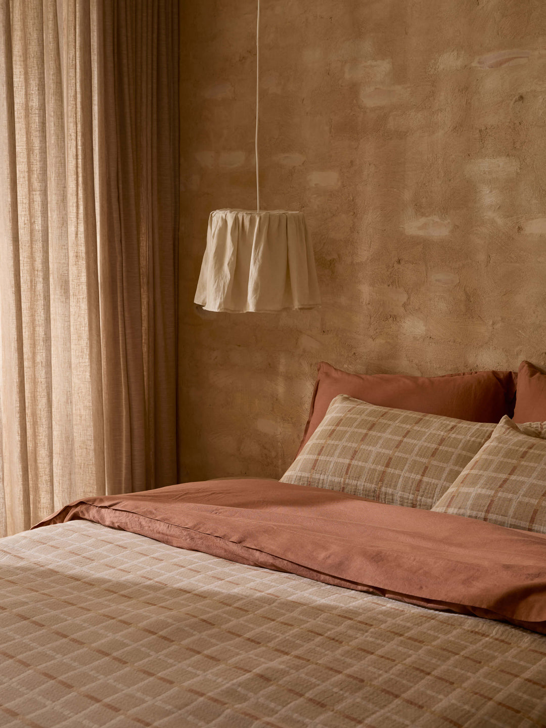 Avenue Clay Linen & Cotton Sheet Set