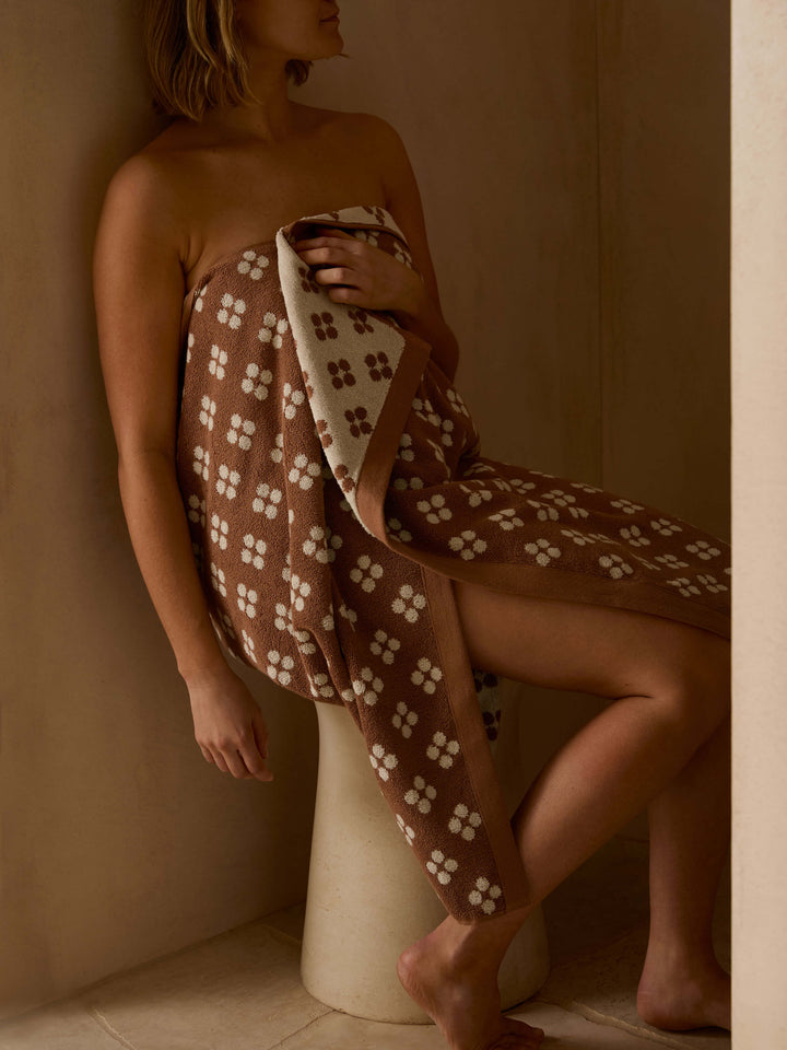 Maisie Terracotta Towels