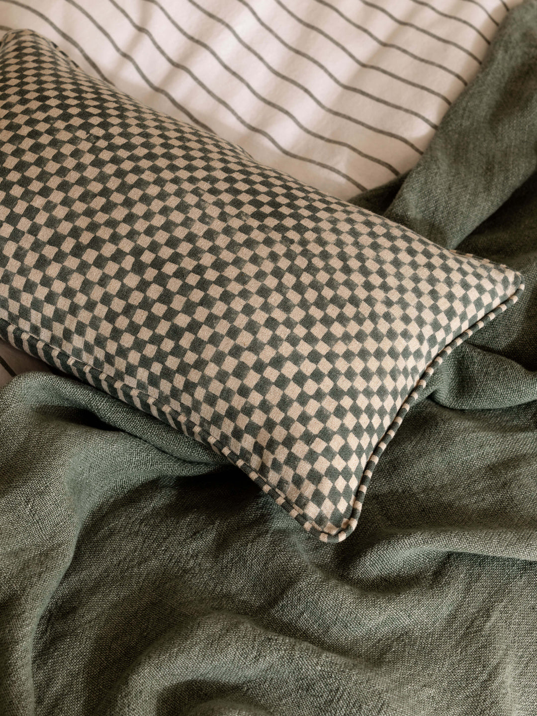 Burton Seagrass Heavy Linen Throw