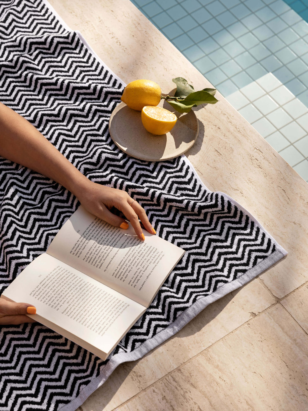 Herringbone Face Towel Set